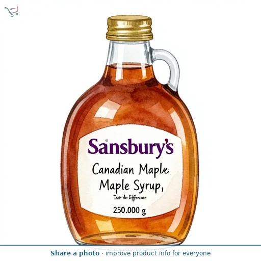 Sainsbury's Canadian Maple Syrup, Taste the Difference 250g