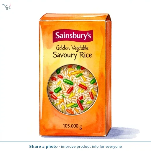 Sainsbury's Golden Vegetable Savoury Rice 105g
