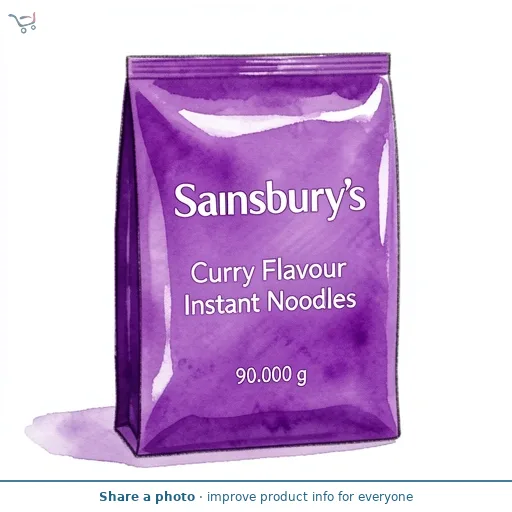 Sainsbury's Curry Flavour Instant Noodles 90g