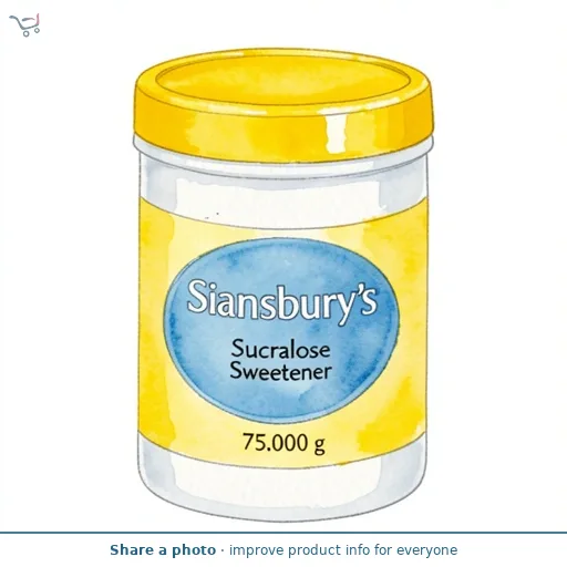 Sainsbury's Sucralose Sweetener 75g