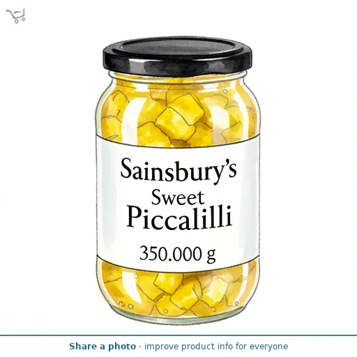 Sainsbury's Sweet Piccalilli 350g