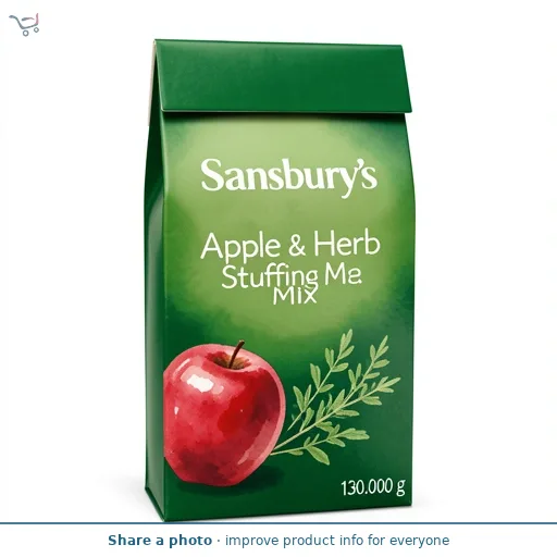 Sainsbury's Apple & Herb Stuffing Mix 130g