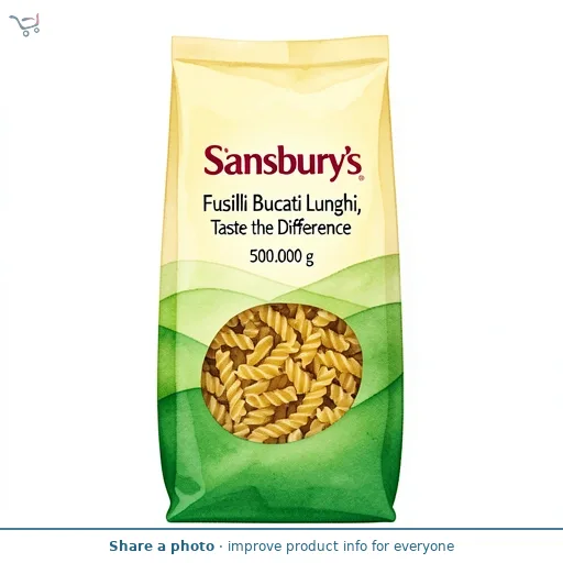 Sainsbury's Fusilli Bucati Lunghi, Taste the Difference 500g