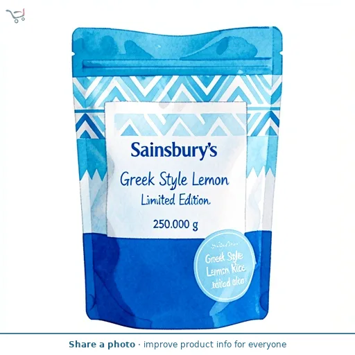 Sainsbury's Greek Style Lemon Rice, Limited Edition 250g