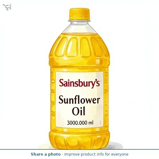 Sainsbury's Sunflower Oil 3L
