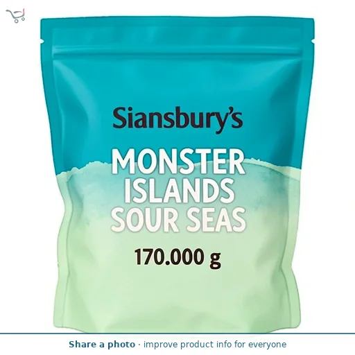 Sainsbury's Monster Islands Sour Seas 170g