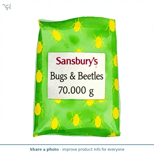 Sainsbury's Bugs & Beetles 70g