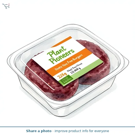 Plant Pioneers 226g Meat Free Burgers