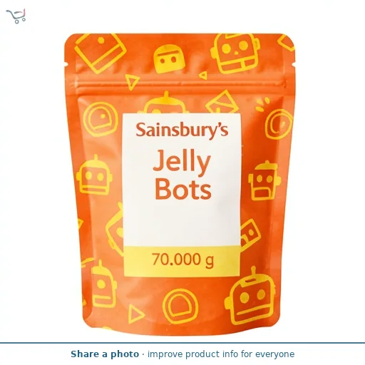 Sainsbury's Jelly Bots 70g