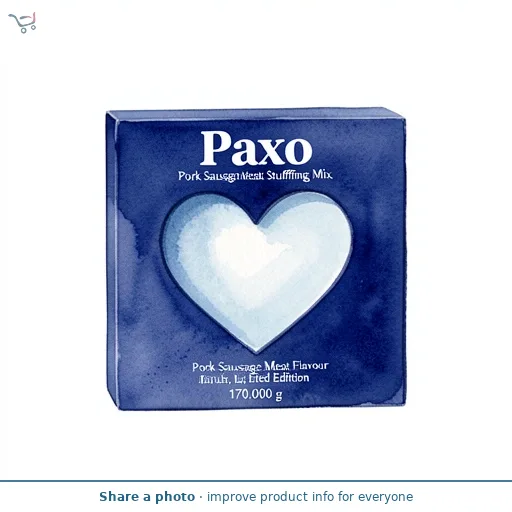 Paxo Pork Sausage Meat Flavour Stuffing Mix, Limited Edition 170g