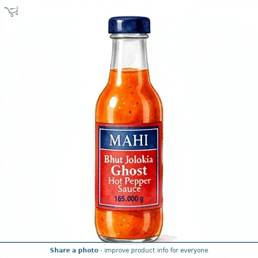 MAHI Bhut Jolokia Ghost Hot Pepper Sauce 165g