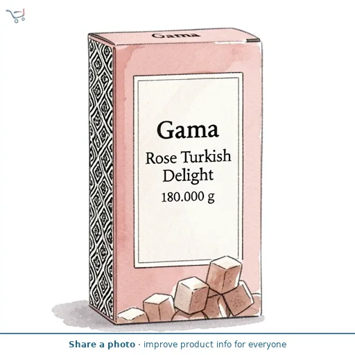 Gama Rose Turkish Delight 180g