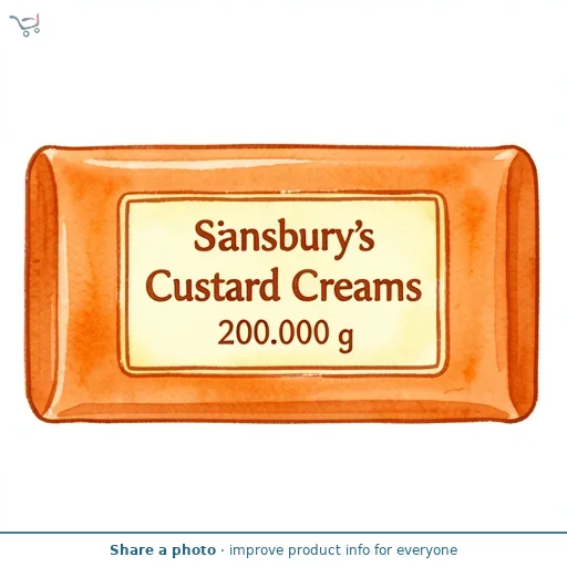 Sainsbury's Custard Creams 200g