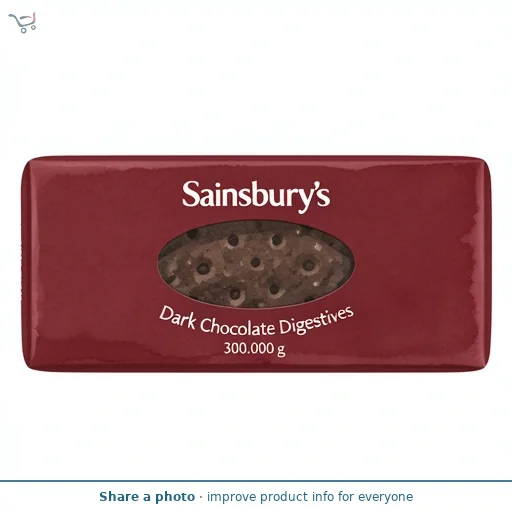 Sainsbury's Dark Chocolate Digestives 300g