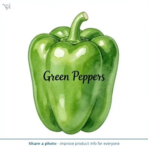 ASDA Green Peppers