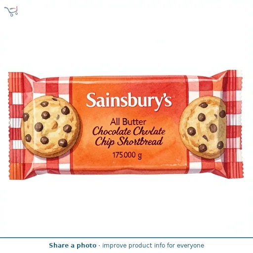 Sainsbury's All Butter Chocolate Chip Shortbread 175g