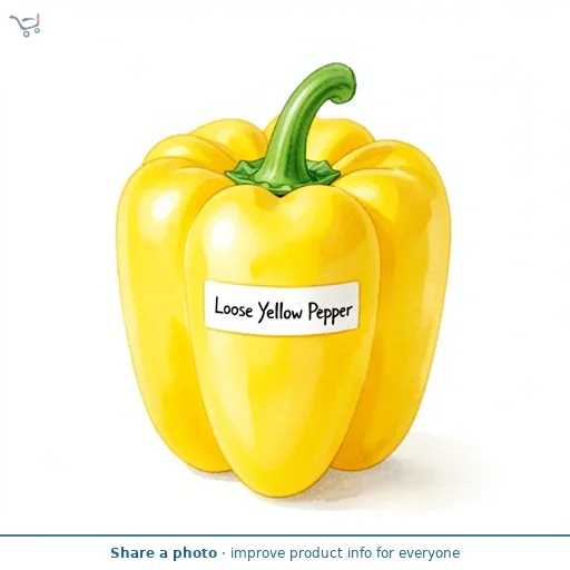 ASDA Loose Yellow Pepper