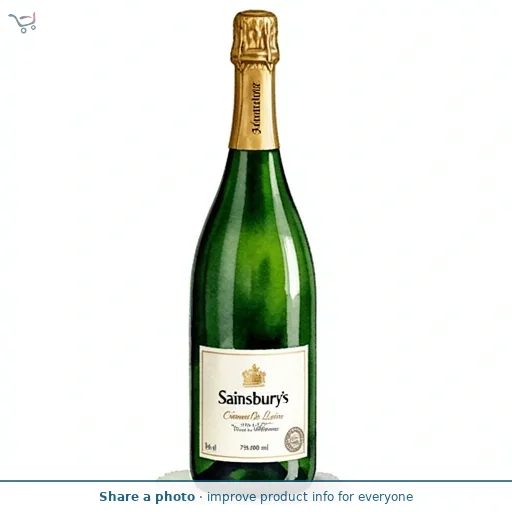 Sainsbury's Crémant De Loire White Wine, Taste the Difference 75cl