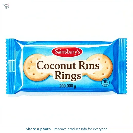 Sainsbury's Coconut Rings 200g