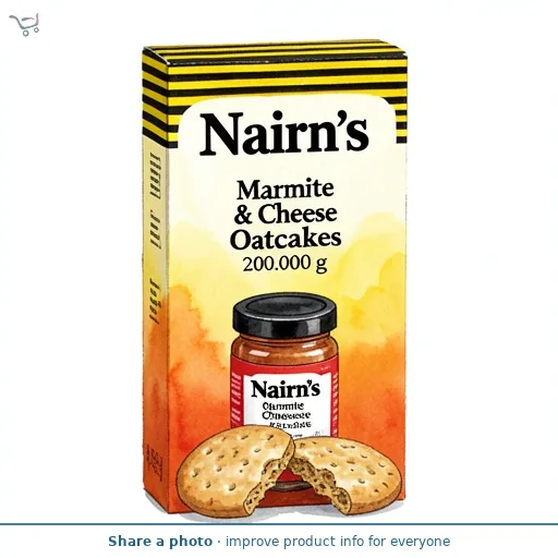Nairn's Marmite & Cheese Oatcakes