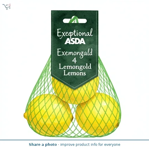 Exceptional by ASDA 4 Lemongold Lemons