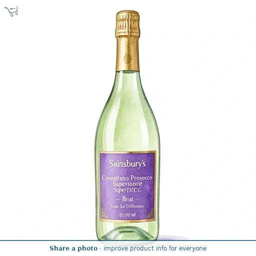 Sainsbury's Conegliano Prosecco Superiore DOCG Brut, Taste the Difference 20cl