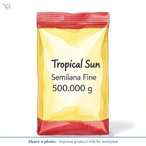 Tropical Sun Semolina Fine 500g