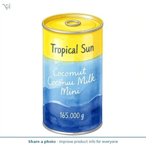 Tropical Sun Coconut Milk Mini 165g