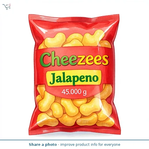 Cheezees - Jalapeno 45g