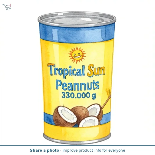 Tropical Sun Crunchy Coconut Peanuts 330g
