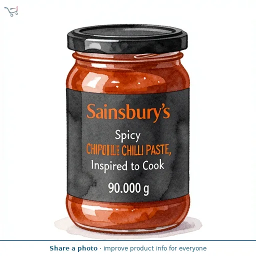 Sainsbury's Spicy Chipotle Chilli Paste, Inspired to Cook 90g