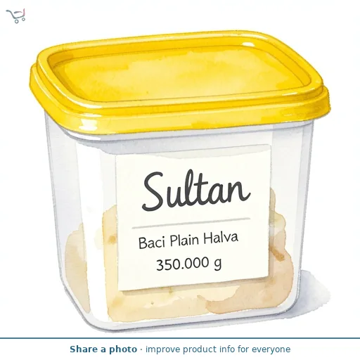 Sultan Baci Plain Halva 350g