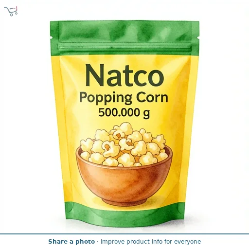 Natco Popping Corn 500g