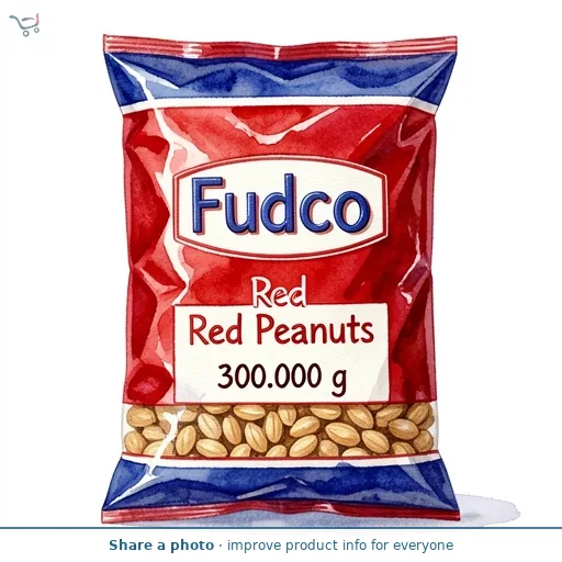 Fudco Red Peanuts 300g