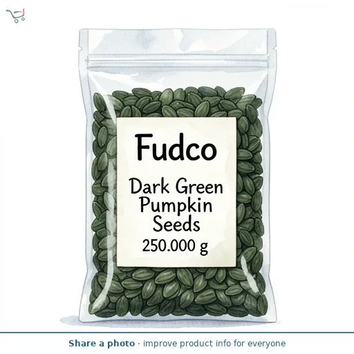 Fudco Dark Green Pumpkin Seeds 250g