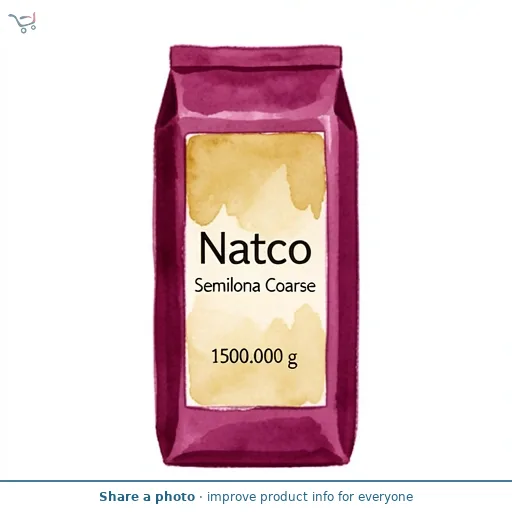 Natco Semolina Coarse 1.5kg