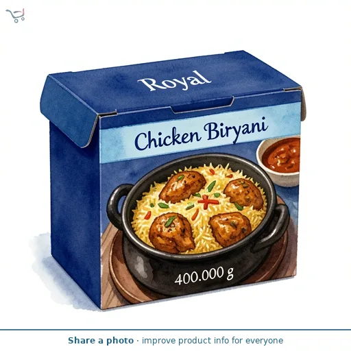 Royal Chicken Biryani 400g