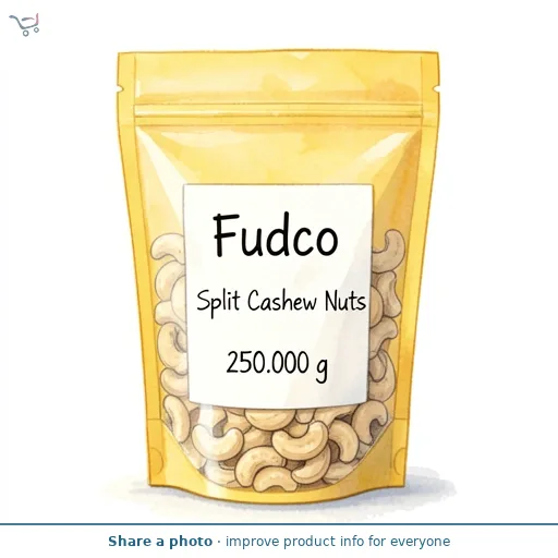 Fudco Split Cashew Nuts 250g