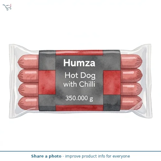 Humza Hot Dog with Chilli 350g