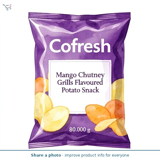 Cofresh Mango Chutney Grills Flavoured Potato Snack 80g