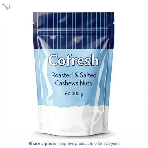 Cofresh Roasted & Salted Cashews Nuts 60g
