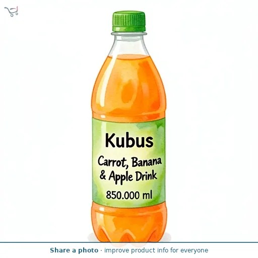 Kubus Carrot, Banana & Apple Drink 850ml