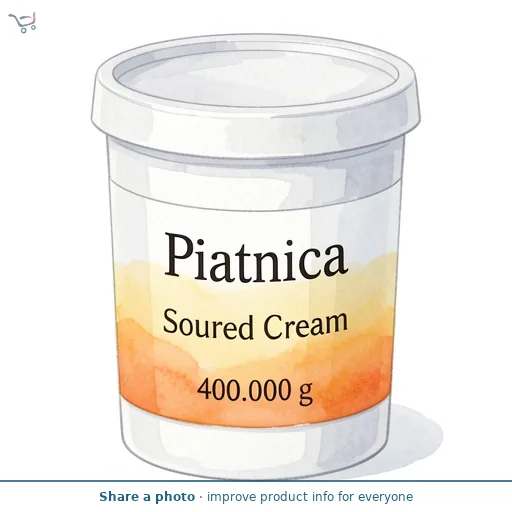 Piatnica Soured Cream 400g