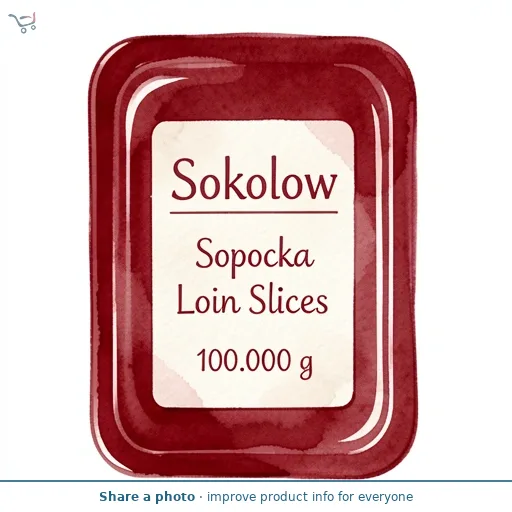 Sokolow Sopocka Loin Slices 100g