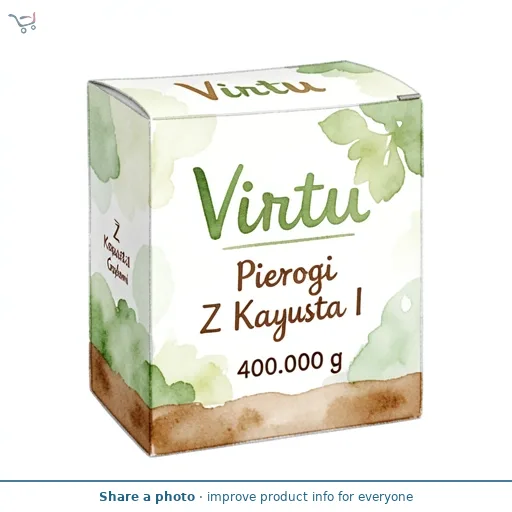 Virtu Pierogi Z Kapusta I Grzybami 400g