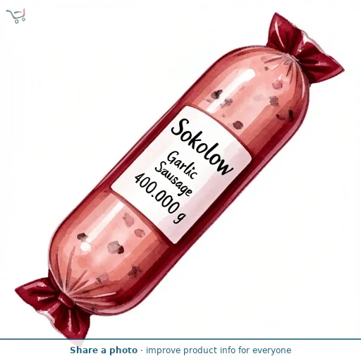 Sokolow Garlic Sausage 400g