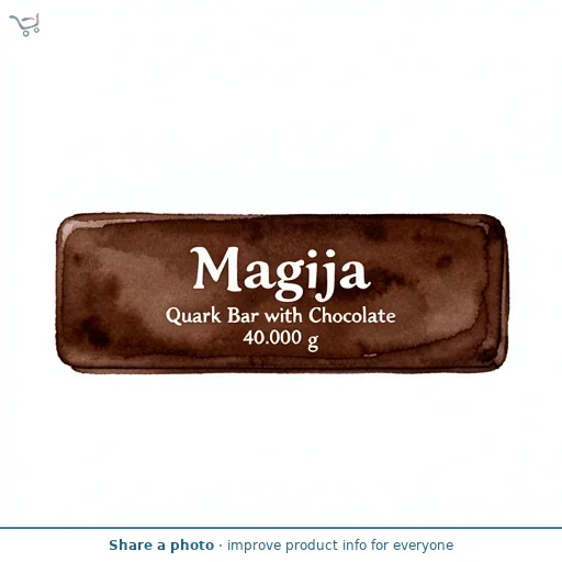 Magija Quark Bar with Chocolate 40g
