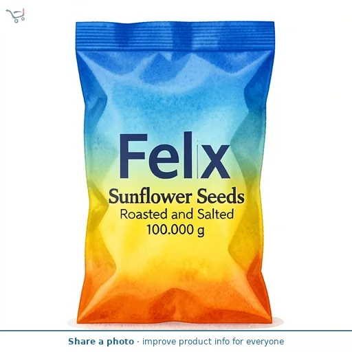 Felix Sunflower Seeds Roasted and Salted 100g