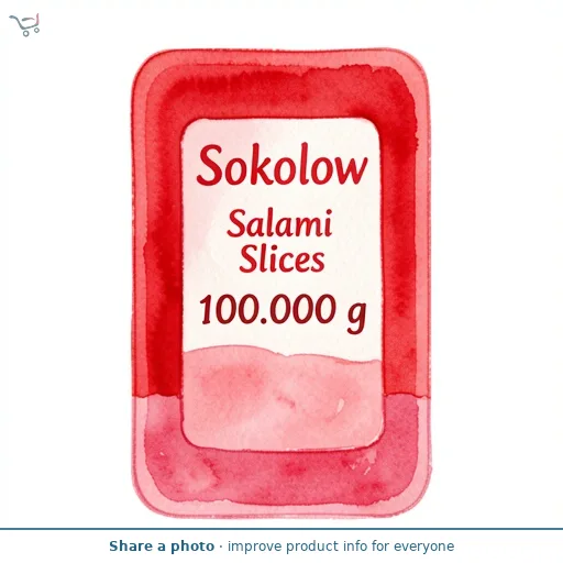 Sokolow Salami Slices 100g