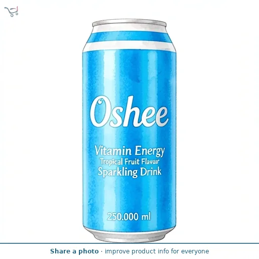 Oshee Vitamin Energy Tropical Fruit Flavour Sparkling Drink 250ml